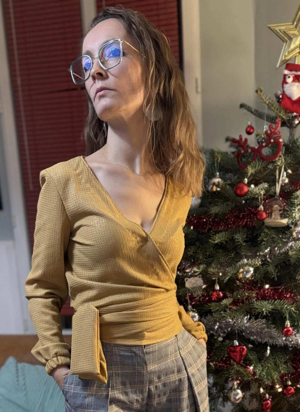 Blouse cache-coeur Lover